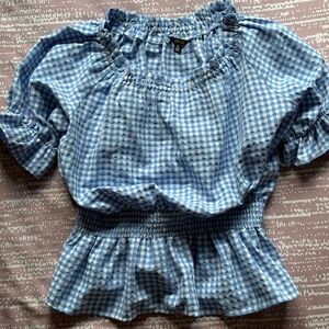 Gingham Top